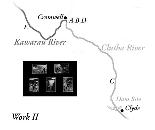map of the clutha river