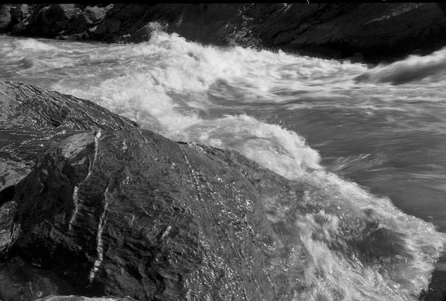Kawarau River rapids 1984, Lloyd Godman
