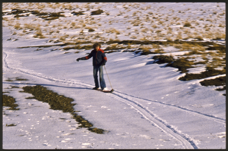 snow boarding New Zeland 1983