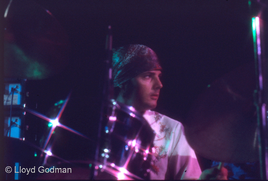 Drummer, Joe Cocker,  Western Springs, New Zealand, 1972 , Lloyd Godman
