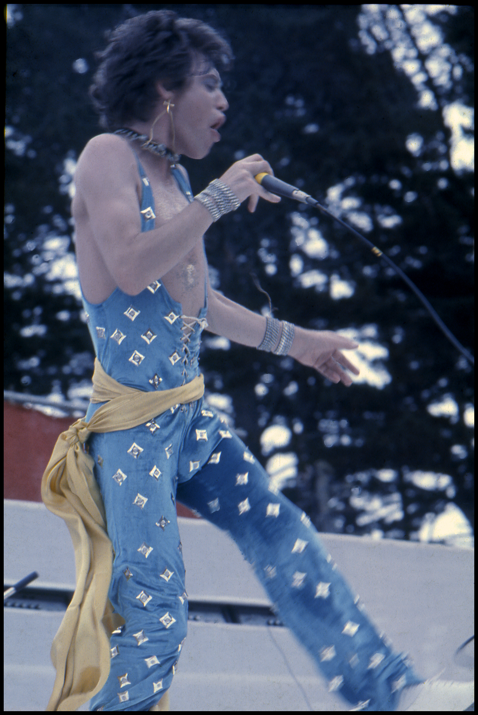Mick Jagger, Western Springs, New  Zealand, 1973, lloyd Godman
