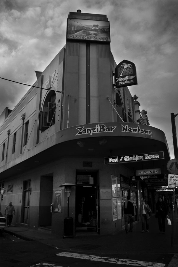 Corner King St and Egan, Newtown, Sydney, Australia  lloyd godman