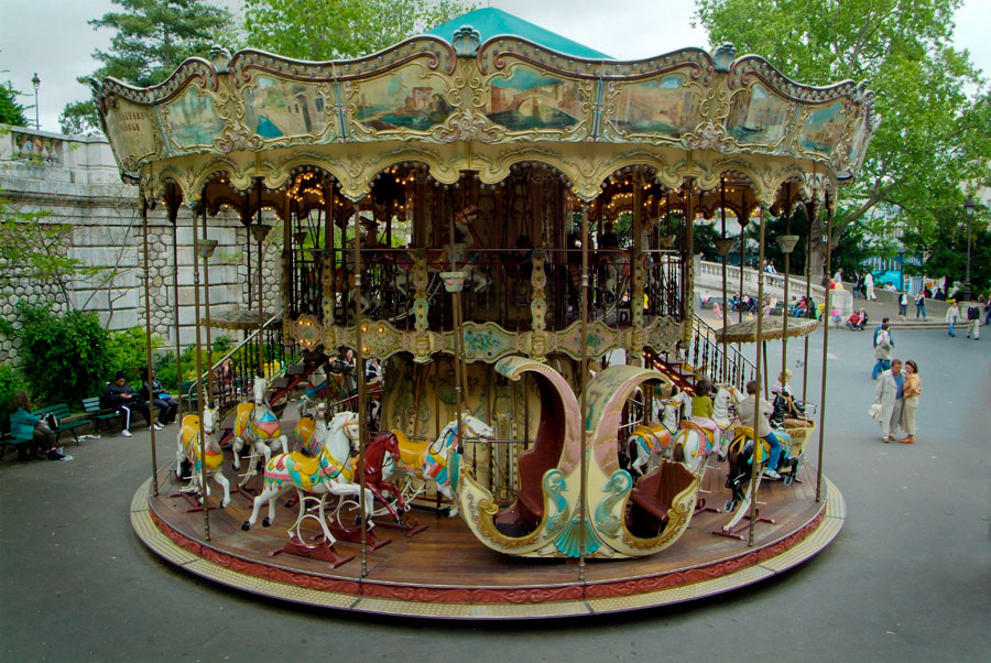Merry go round - Paris, France