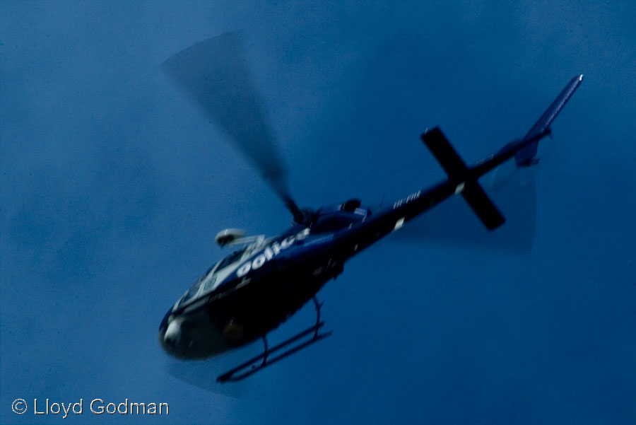 Police Helicopter, NSW, Australia - photograph © Lloyd Godman