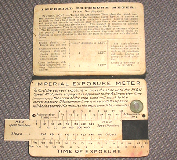 imperial exposure meter